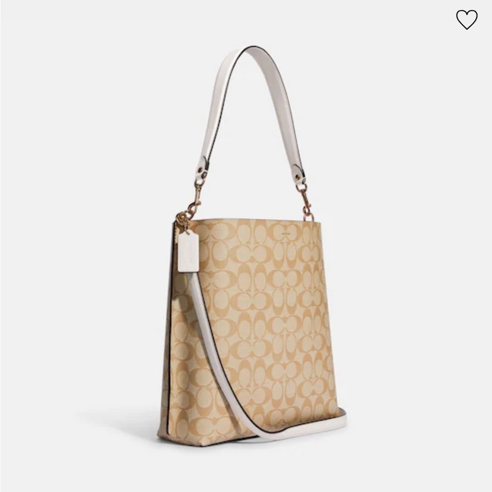 Mini Mollie Bucket Bag In Signature Canvas